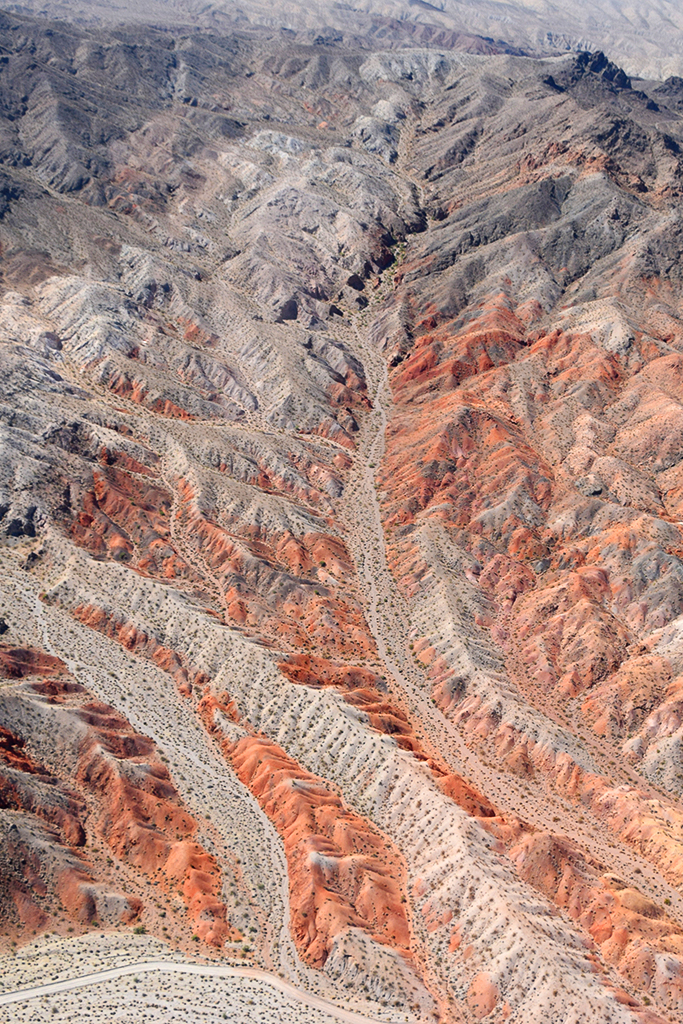 Aerial view of Red Rock Canyon, Nevada